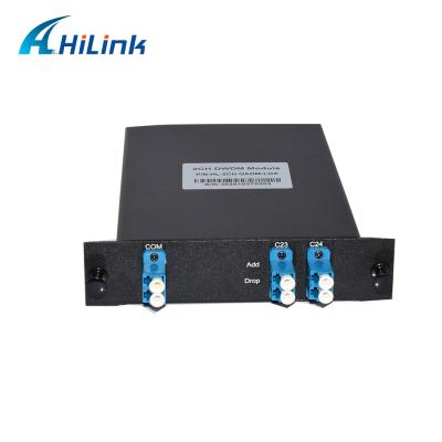 中国 100GHz FTTX 1310nm 2CH光学Mux Demux OADM DWDMは低下モジュールを加える 販売のため