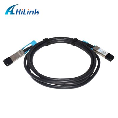 China EEPROM 26AWG DAC Direct Attach Cable QSFP56 To QSFP56 3M for sale
