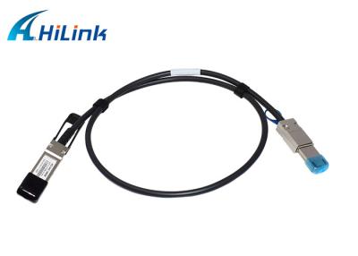 China SAS Connector DAC Copper Cable 4X 8808 1M 40G SFP 1m Length for sale