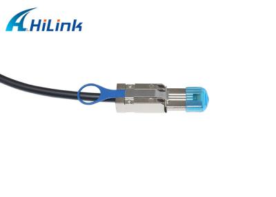 China Mini negro directo 30AWG del cable de cobre 8808 el 1M de la fijación del SAS 40G SFP en venta