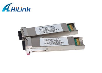 China EML XFP SFP+ Transceiver Module PIN Receiver 20KM 40KM LC Pluggable for sale