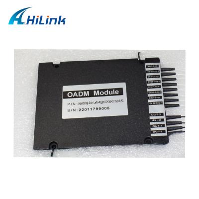China 1CH Dual Fiber Optical Module DWDM OADM With SC/APC Interface for sale
