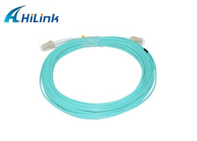 China 50/125 10M Multimode Duplex Fiber Optic Patch Cord OM3 2.0 / 3.0mm LC/UPC - LC/UPC for sale