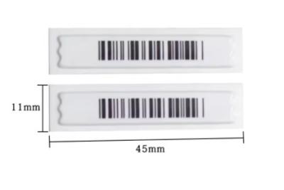 China EAS Anti-Theft Label am remove security tags Antitheft 58KHz AM Sticker , DR for sale