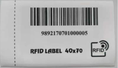 China 860-960mhz Garment RFID Care Label for sale