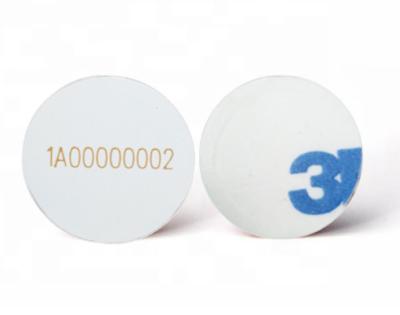 Китай Прочитанный единственный знак внимания NFC RFID крепко маркирует напечатанный логотип 30mm с построенный в удостоверении подлинности продается