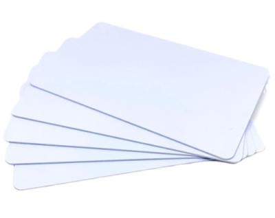 China White Plain Blank 13.56 Mhz RFID Card 216 NFC RFID Card 86*54mm for sale