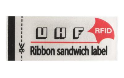 China 30*65mm Clothing RFID Tags And Labels UHF For Washing Care for sale