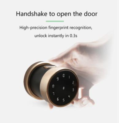 China 35-65mm Smart Fingerprint Door Lock Scramble Code USB Interface for sale