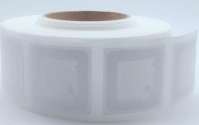 China Label Coate Paper ISO15693 HF Library RFID Label Tags With Adhesive Back for sale
