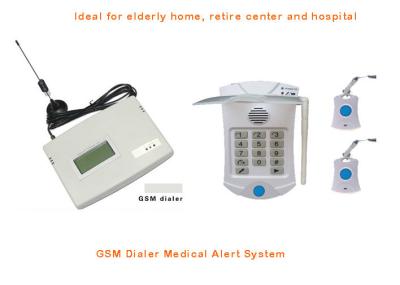 China Senior GSM Dialer Medical alert system : Help Alarm Auto Dialer, Auto Dial and Play Voice for sale