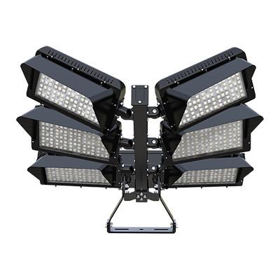 China Asymmetric Outdoor LED Sport Court Lights 1800W Rotatable Modular for sale