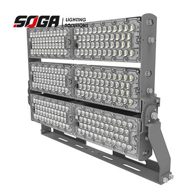 中国 防眩LEDの高いマスト ライト720w LED区域ライト6モジュール 販売のため