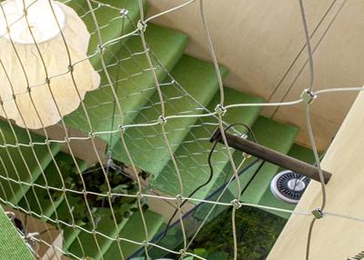 中国 建築の植物Trellisrとしてステンレス鋼 ワイヤー ロープの網の網ワイヤー3.0 mmの 販売のため
