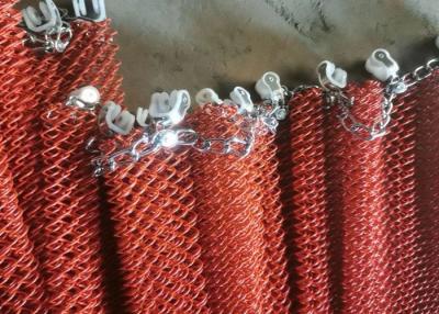 China Anodic Oxidation Aluminum Chain Link Curtain For Decortaive And Partition for sale