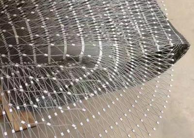 China Factory Price Flexible Stainless Steel Wire Rope Web Net For Balustrade Or Railing for sale