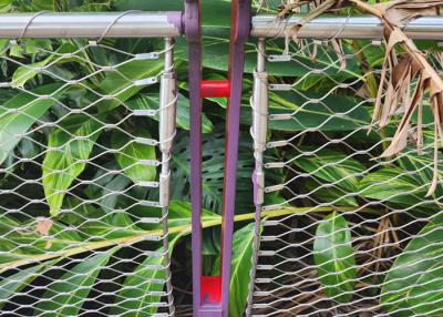 中国 1.2mm Ferrule Cable Mesh Garden Security Plant Climbing 50*50 Mm Hole 販売のため