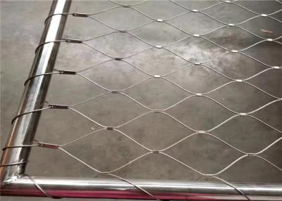 Cina Cavo di corda flessibile di acciaio inossidabile di Inox 316L Mesh Rhombus Shaped in vendita