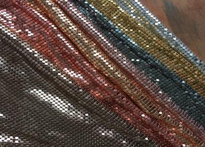 China Splendent 4MM Square Metal Sequin Fabric Decoration For Dresses / Garment for sale