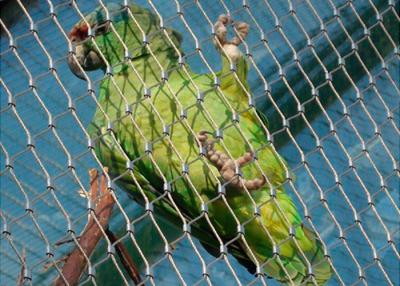 China Ferruled Stainless Steel Bird Aviary Wire Mesh Netting for sale