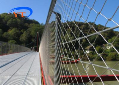 China Wire Rope Flexible Stainless Steel Mesh Anti Falling Net 1*7 Specification for sale