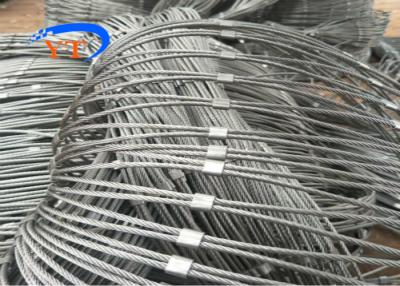 China Outdoor Decorative Metal Rope Mesh Rust Resistant 100-110000 PSI Tensile Strength for sale