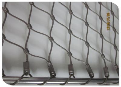 China X Tend Wire Rope Mesh Webnet , Stainless Steel Wire Rope Net Decoration for sale
