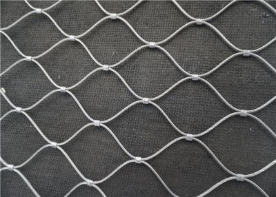 Cina X tenda la rete metallica architettonica, rivestimento della rete metallica della corda dell'acciaio inossidabile in vendita