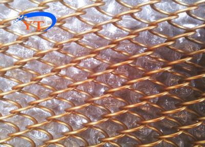 Chine U / Séparation décorative de pièce d'alliage d'aluminium de draperie de maille en métal de voie de H à vendre