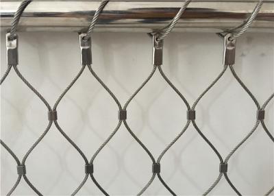 China Stainless Steel 2mm 60x60mm Wire Rope Mesh for sale