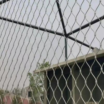 China Ss 316 Bridge Architectural Wire Mesh , Wire Rope Mesh Net for sale