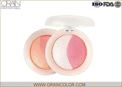 China Multi - Colored natural shimmery pink blush Powder Healthy Mineral Ingredient for sale