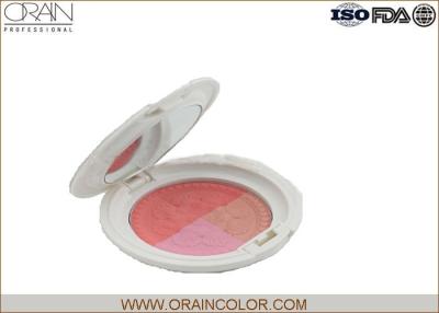 China Mineral Ingredient Baked Face Makeup Blusher Four Color ODM Brand for sale