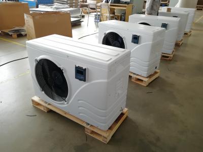 中国 4.5m3/hプール インバーター ヒート ポンプR32冷却するSUNRAINの空気源 販売のため