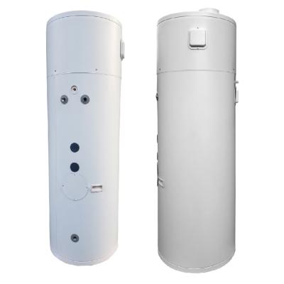 China Cambiador de calor eléctrico aire-agua de la fuente de aire de R290 R134a todo en un calentador de agua de la pompa de calor en venta