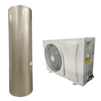 China Temporeros partidos de Heater High Efficient R410a del agua de la pompa de calor del alto POLI hasta 55℃ en venta