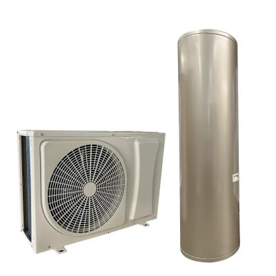 China Freestanding R410a Hot Water Split Heat Pump Water Heater 4.8KW for sale