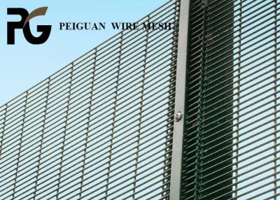 China Residential Anti Climb Welded Mesh , PVC Coated 358 Security Fence for sale