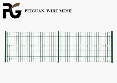 China Decorative Welded Wire Sgs 3.0mm V Mesh Security Fencing Pvc Powder Coated for sale