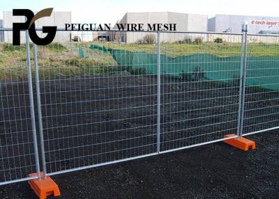 China Event Crowd Control 6ft X 8ft Galvanized Temporary Fence Australian Standards for sale