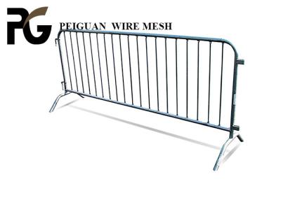 China Hot Dipped Galvanized Outdoor Crowd Control Barriers For Traffic Road Safety for sale