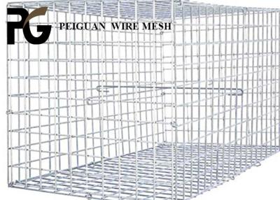 China 2x1x1m Gabion Cage Retaining Wall Galvanized Galfan Welded Mesh Gabion for sale