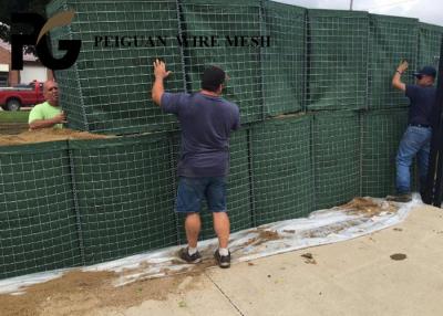 China Anti Explosion Hesco Bastion Barrier , Galvanized Steel Military Sand Barrier for sale