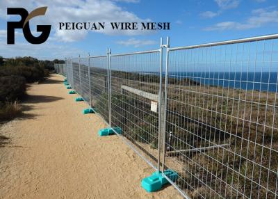 China Galvanized Wire Australia Temporary Fence , Garden Temporary Construction Fence Panels for sale