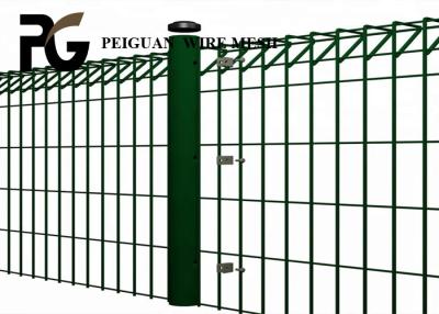 China 1.8m BRC Fence , Galvanized Roll Top Fence Panel for sale
