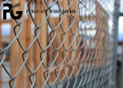Chine Chantier de construction tordu de fil clôturant, clôture de maillon de chaîne en métal de 6 pieds à vendre