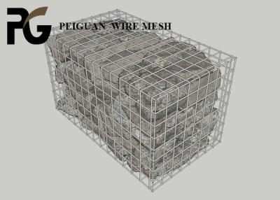 China Corrosion Resistant Welded Gabion Box , 3mm Gabion Wire Mesh Boxes for sale