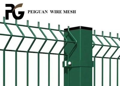 China 3D Curved V Mesh Security Fencing , 1830mm Boundary Wall Wire Fencing for sale