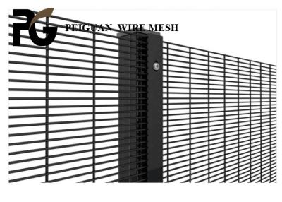 China 2.4m Anti Climb Security Fencing , Galvanised Anti Climb Fencing for sale