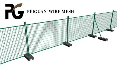 China 2.1x2.4m Hot Dipped Galvanized Movable Temporary Fence for sale